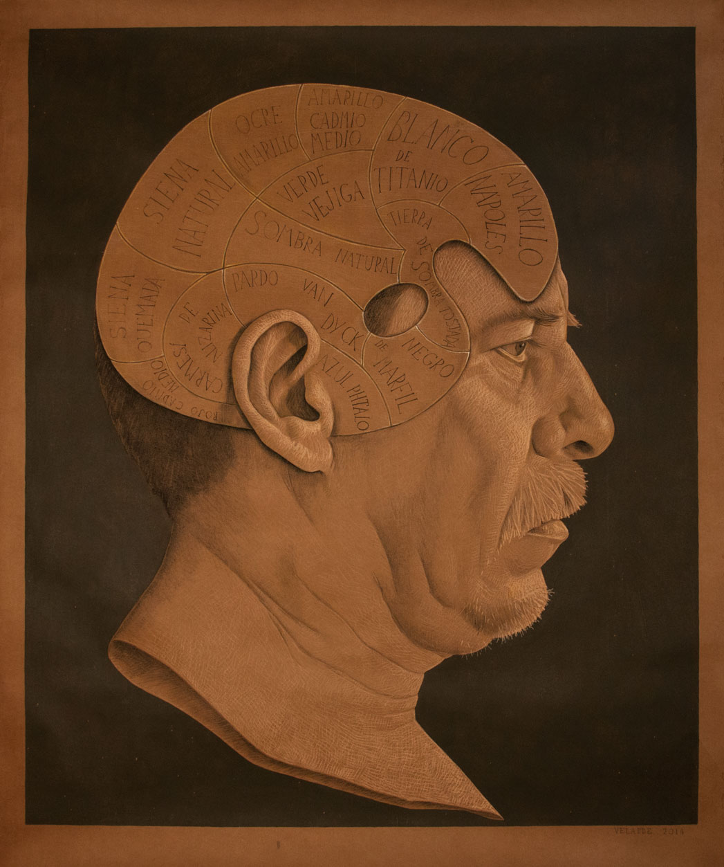 Jorge Velarde, pintor agonista